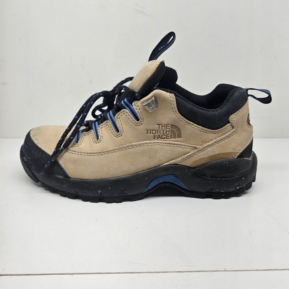 The North Face Women's Waterproof Hiking Shoes Leather Tan Black US 7.5 Trail
